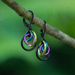 Mini Konjunkce - náušnice