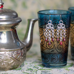 Orientálky - náušnice