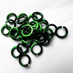 6,6/1,6 50ks Zelené hranaté