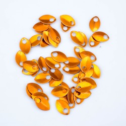 Šupiny mikro oranžové (matné)